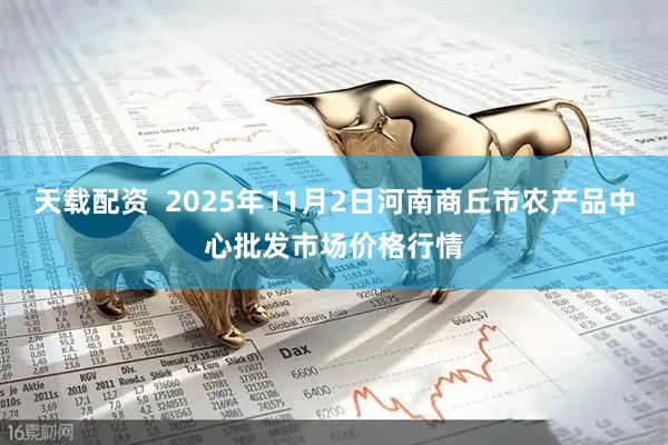 天载配资  2025年11月2日河南商丘市农产品中心批发市场价格行情
